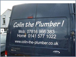 Colin the Plumber service van